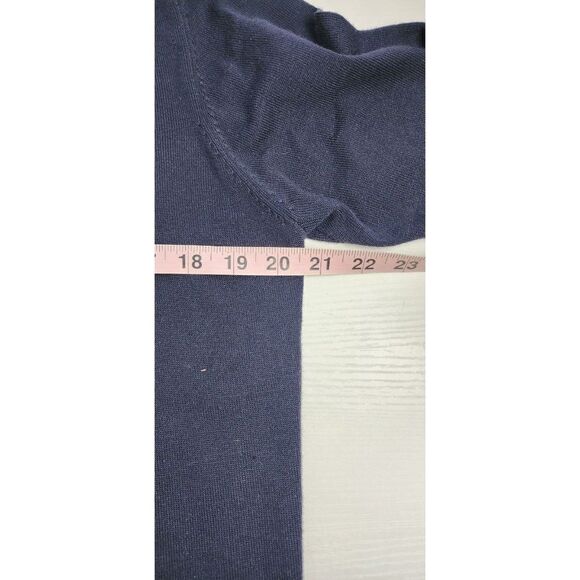 89th and Madison Navy Blue Open Cardigan in a Large - Picture 4 of 7